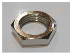 Semaver Musluk ve Demlik Dirseği için 1/2 Krom Somun