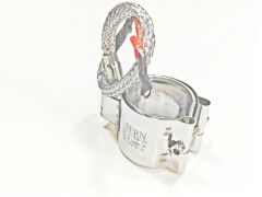 Kelepçe Meme Rezistans 40mm Çap-40mm Boy-250W-230V Zırhlı Kablolu