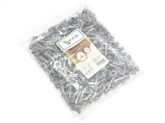 2,5mm Tek Girişli İzoleli Kablo Yüksüğü Fransız Normu Gri Renk - 1 Paket - 500Adet 