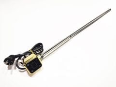 Havlupan Isıtıcı Rezistans 500 W / 230 V / L:450 MM, Altın, Kare Dijital, HP013 Model