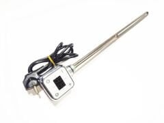 Havlupan Isıtıcı Rezistans 200 W / 230 V / L:330 MM, Krom, Kare Dijital, HP013 Model