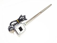 Havlupan Isıtıcı Rezistans 700 W / 230 V / L:550 MM, Krom, Kare Dijital, HP013 Model