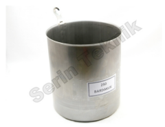 250 Bardaklık Semaver Çay Süzgeç Metal