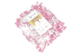 M6 (0,50 x 1,50mm²) Çatal Tip İzoleli Kablo Uçları Kırmızı Renk - 1 Paket - 200Adet 