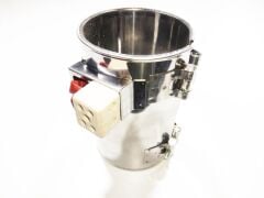 Sıvama Kelepçe Meme Isıtıcı Rezistans 95mm Çap-160mm boy-1250W-220 V