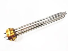 2,5 inç 304Cr 10KW 380V 45cm Trifaze Sanayi Isıtıcı Rezistansı