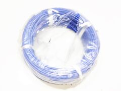 1mm Yanmaz Silikon Kablo TTR Mavi Renk