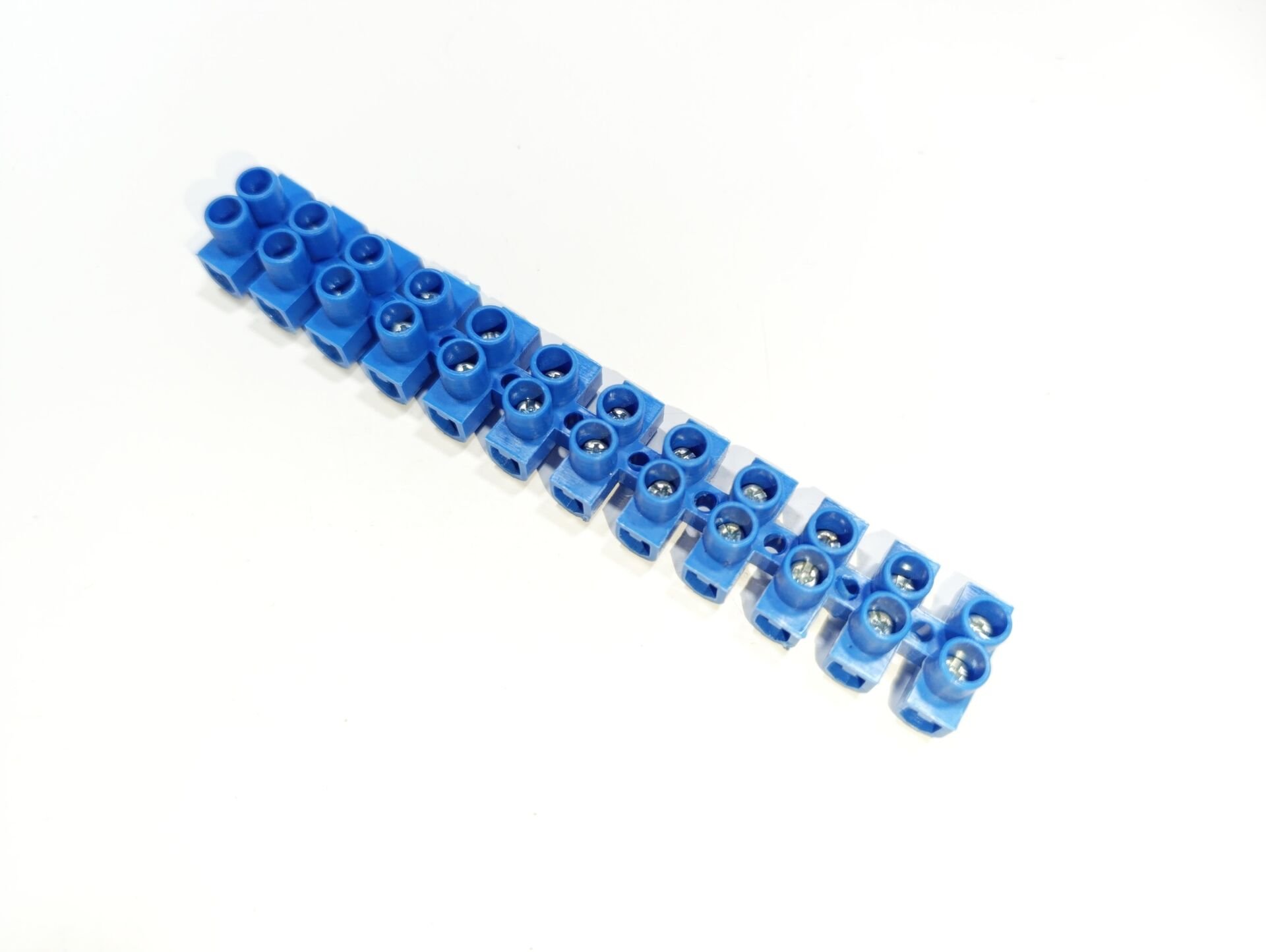 1 No Plastik Sıra Klemens Mavi Renk (Q 2,5-4MM)