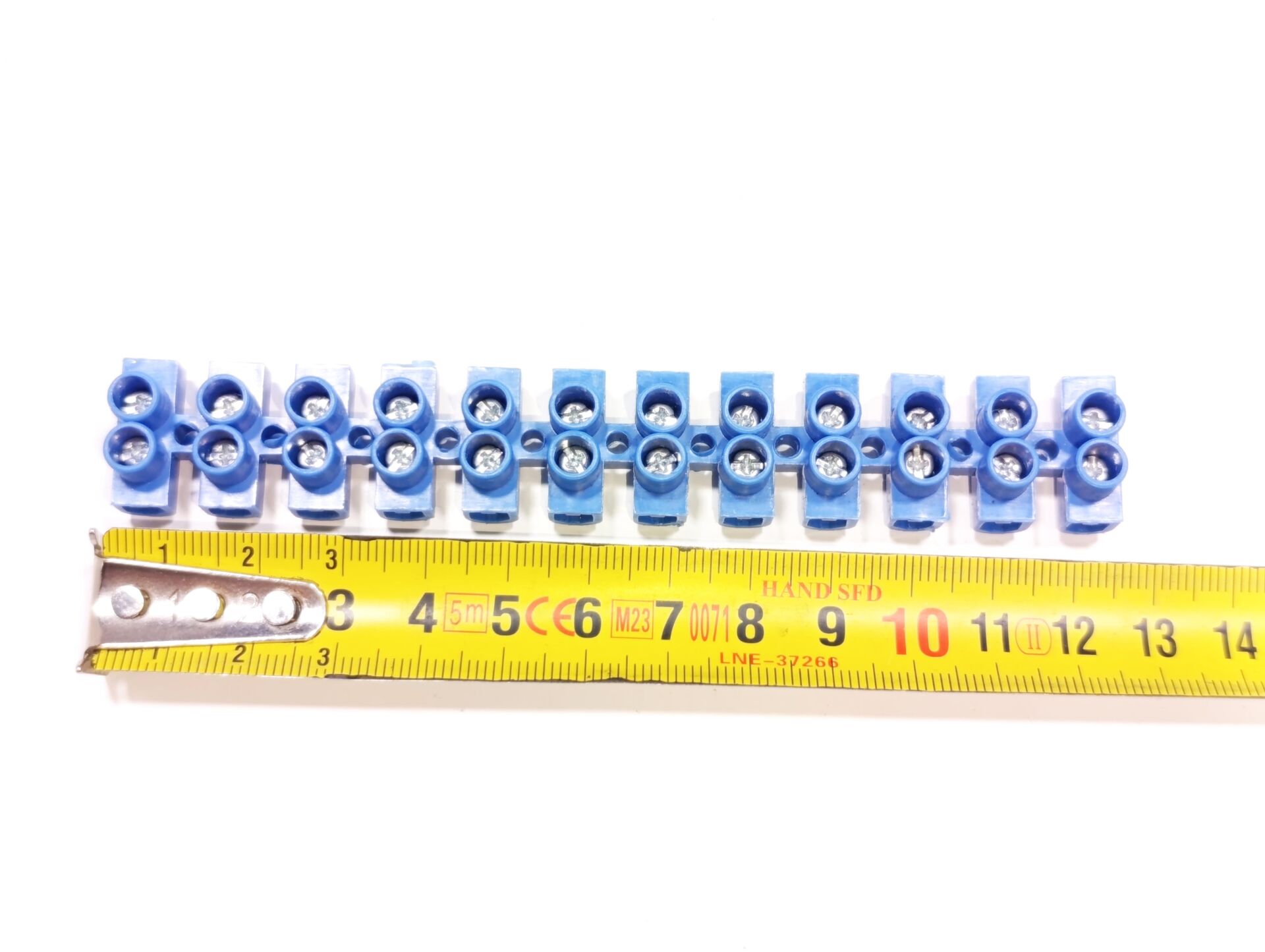 1 No Plastik Sıra Klemens Mavi Renk (Q 2,5-4MM)