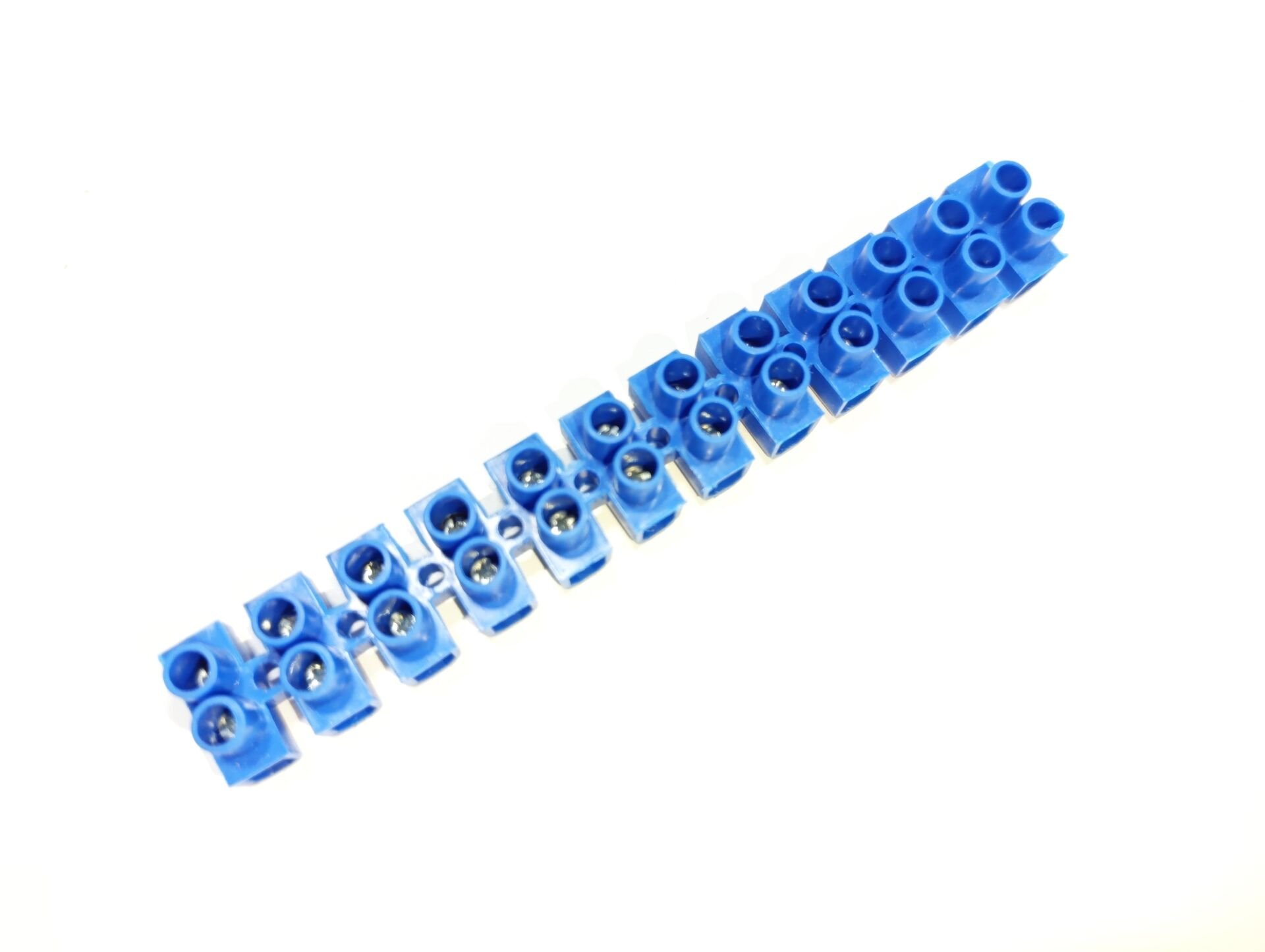 2 No Plastik Sıra Klemens Mavi Renk (Q 4-6MM)