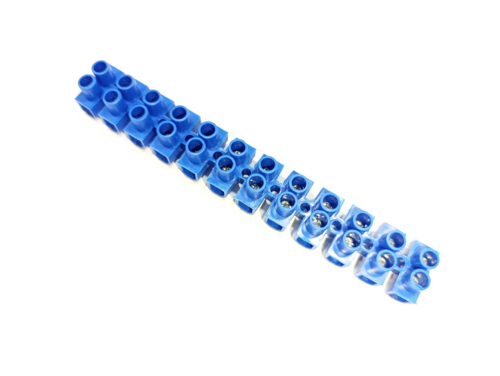 2 No Plastik Sıra Klemens Mavi Renk (Q 4-6MM)