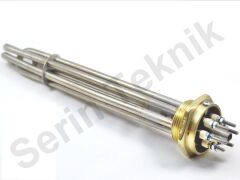 Q Kalite(1mm) 1,5inç 15KW Kafalı Kazan Isıtıcı Rezistansı