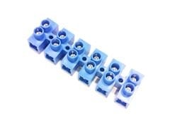 4 No Plastik Sıra Klemens Mavi Renk (Q 10MM-12MM)