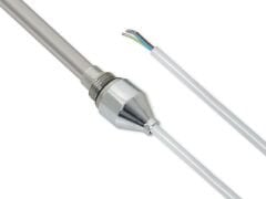 Havlupan Isıtıcı Rezistans 700 W / 230 V / L: 550 mm, Krom Kapak, 110cm TTR Gri Kablolu, Fişsiz