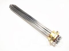 Otoklav Isıtıcı Rezistans 12,5KW 2 inç Trifaze 40cm CR304 5 Elemanlı vidalı