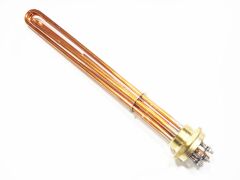 1,5 İnç Bakır 10KW 380V 40cm Trifaze Sanayi Isıtıcı Rezistansı