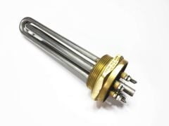 Özel Üretim 2 inç 304Cr 4,5KW 380V 20cm Trifaze Sanayi Isıtıcı Rezistans