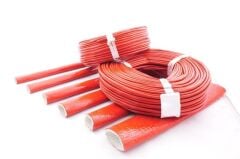 14mm H-Class Cam Elyaf Silikon İzoleli  Makaron